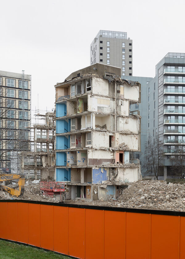 Robin Hood Gardens London Greyscape